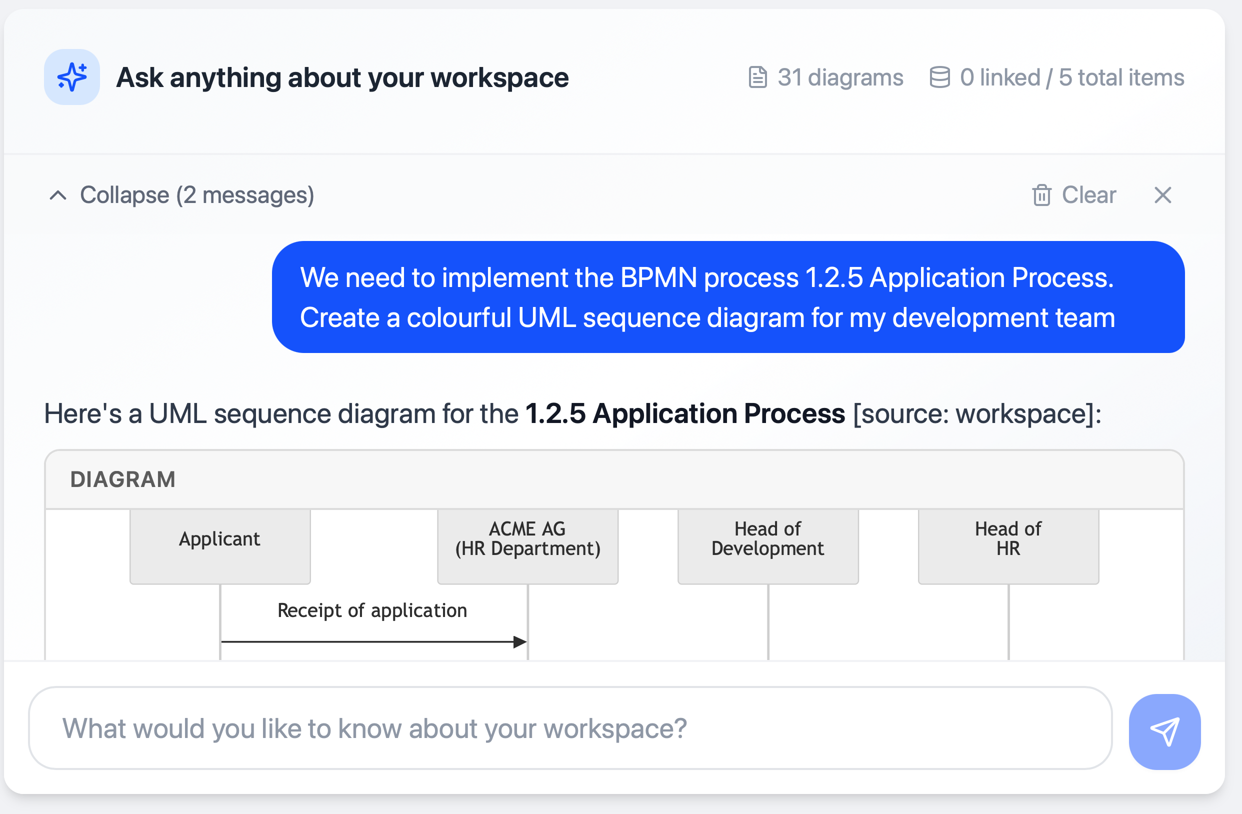 Enterprise AI Knowledge Base - Arreteq platform screenshot