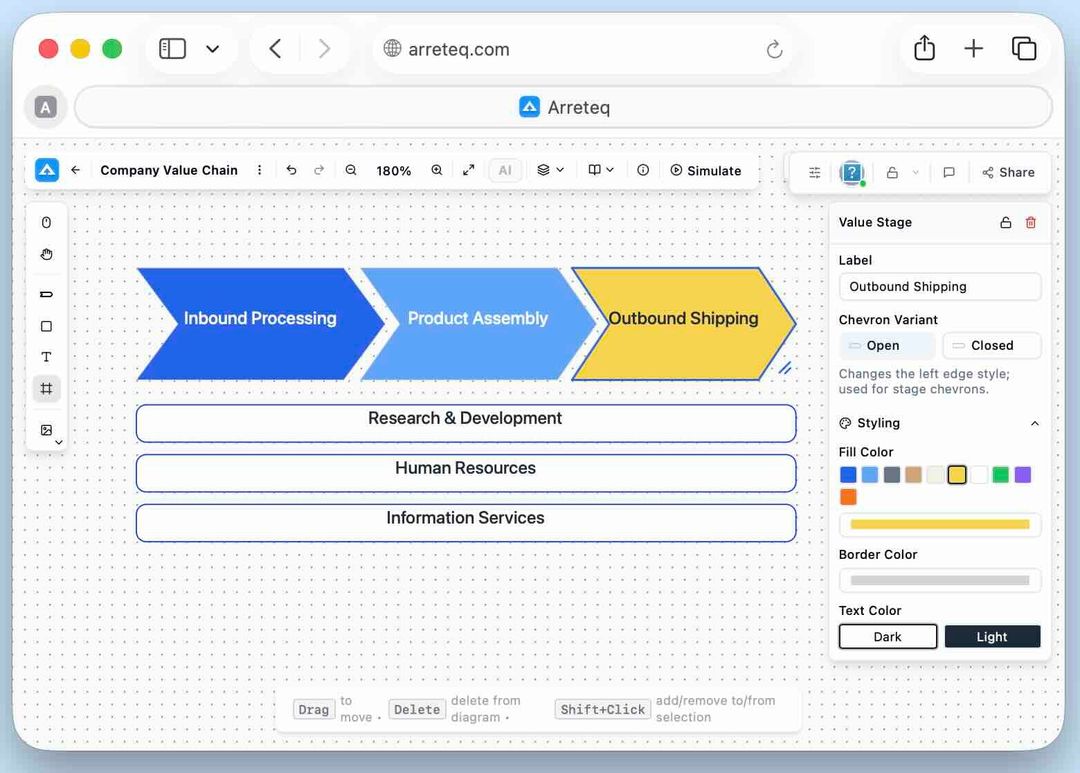 AI-Driven Architecture Intelligence - Arreteq platform screenshot